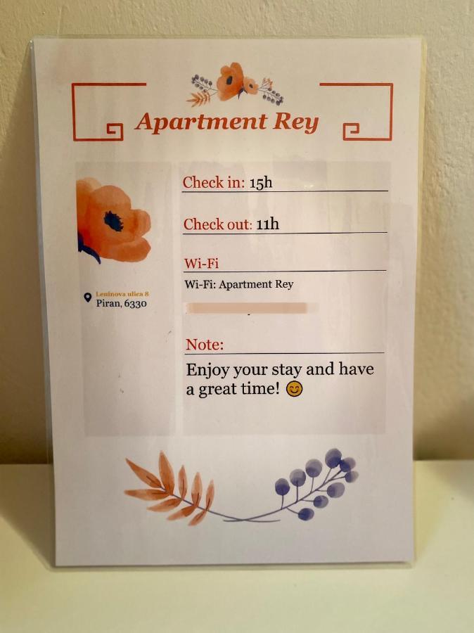 Apartment Rey Piran Dış mekan fotoğraf